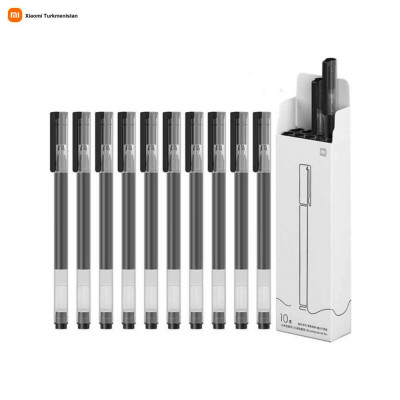 Набор гелевых ручек Xiaomi High-capacity черный (10 шт.)