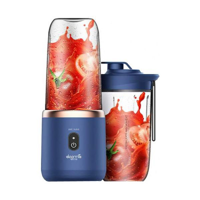 Портативный блендер Xiaomi Deerma Wireless Mini Juicer Blender Fruit Cup [ [DEM-NU06]